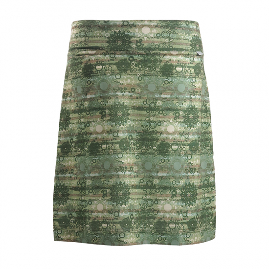 Fia Knee Skirt Green Tea Large