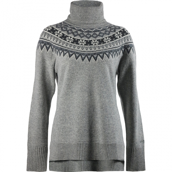 Scandinavian Roll Neck Grey, XL