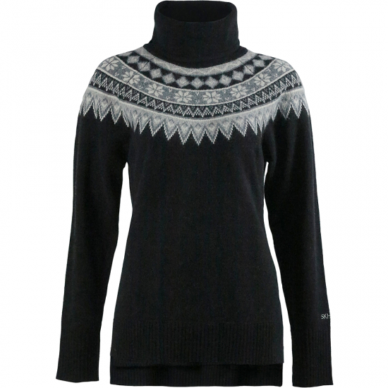 Scandinavian Roll Neck Black, S