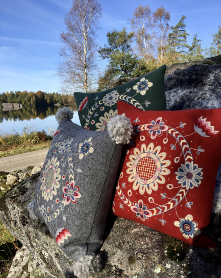 Materialsats Norra Åsum i gruppen Landshopping.se / Hem & Hantverk / Handarbete / Broderi hos Landshopping (10011_104)