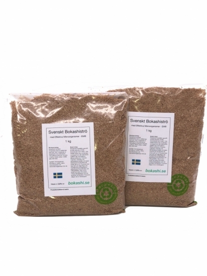 Svenskt Bokashiströ, 2 x 1 kg i gruppen Landshopping.se / Trädgård / Odling hos Landshopping (10013_210-101)