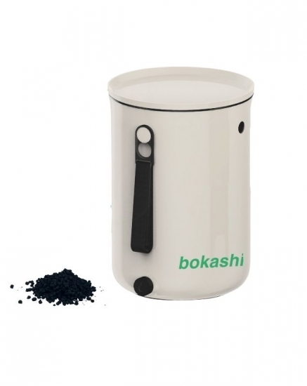 Bokashi 2.0 gräddvit - 1 st designad hink för köksbänken i gruppen Landshopping.se / Trädgård hos Landshopping (10013_211-201)