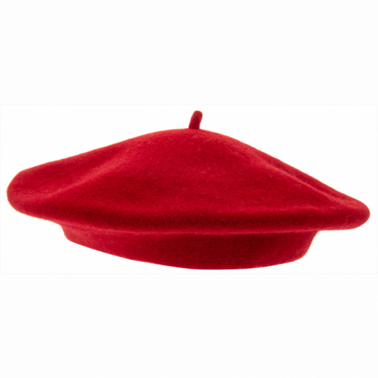 Amelie Wool Beret Red