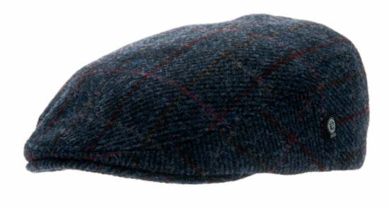 Edward Sr. Harris Tweed Overcheck Blue, stl. 60