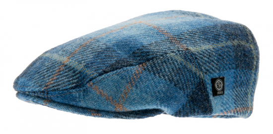 Edward Sr. Harris Tweed Plaid Blue  1