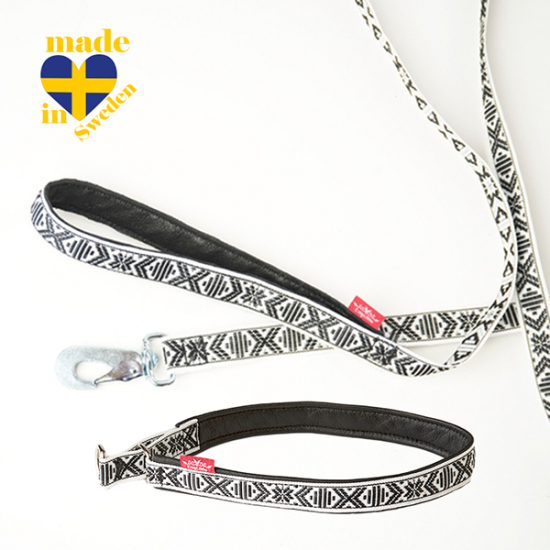 Hundhalsband 55cm och koppel