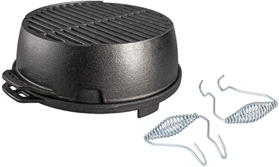 Kickoff Grill™ – Rund Portabel Gjutjärnsgrill