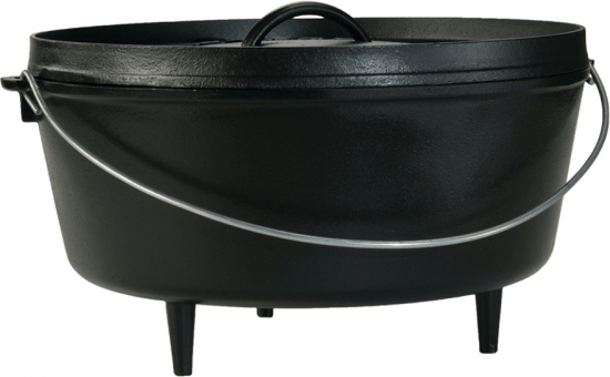 Bärbar fältugn, Deep Camp Dutch Oven, 9,5 liter