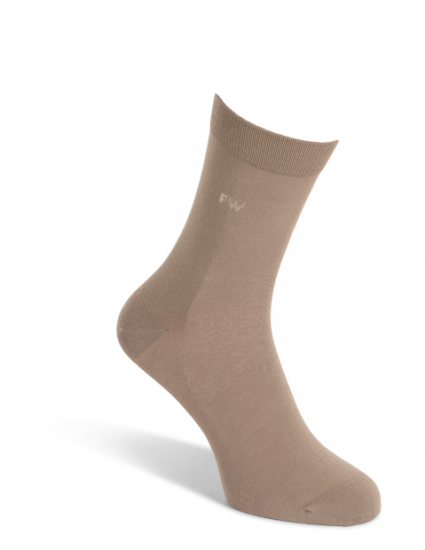 Bambustrumpa beige Herr