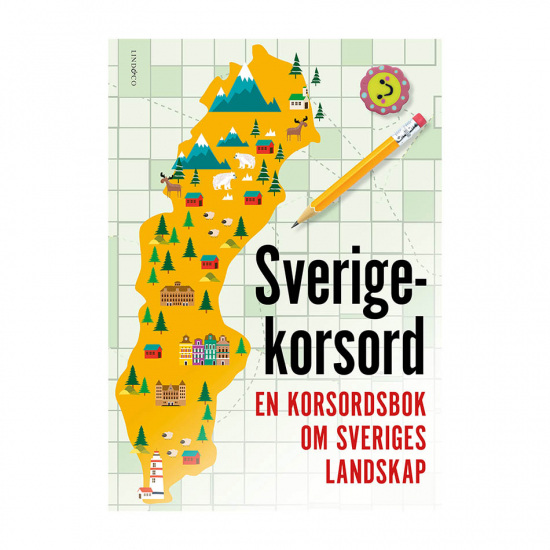 Sverigekorsord: en korsordsbok om Sveriges landskap i gruppen Landshopping.se / Böcker / Barn hos Landshopping (10041_9789178614431)