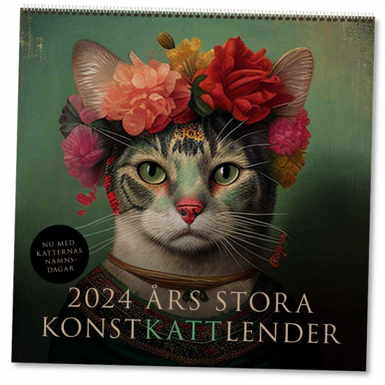 2024 års stora konstkattlender i gruppen Landshopping.se / Böcker / Kalender hos Landshopping (10041_9789188699930)