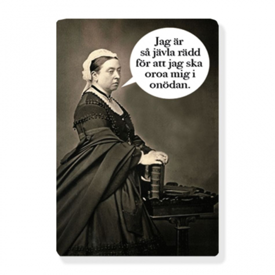 Kylskåpsmagnet: Oroa i gruppen Landshopping.se / Hem & Hantverk / Inredning / Dekoration hos Landshopping (10041_Magnet15)