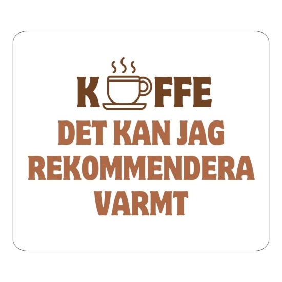 Kylskåpsmagnet: Rekommendera varmt i gruppen Landshopping.se / Hem & Hantverk / Inredning / Dekoration hos Landshopping (10041_Magnet17)