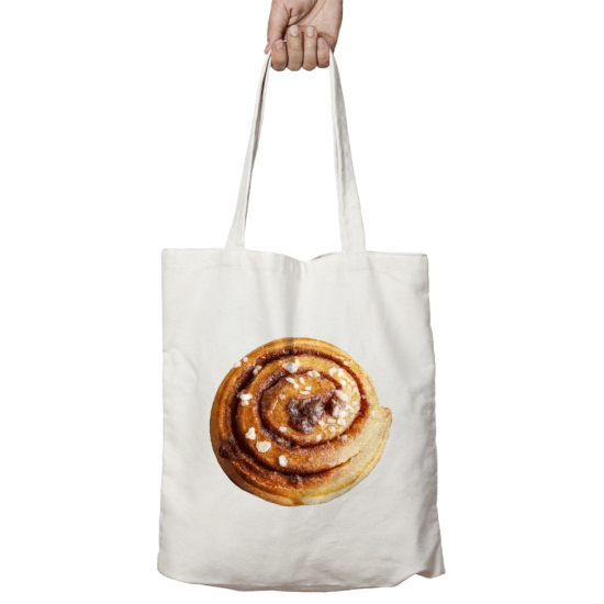 Tygväska: Kanelbulle i gruppen Landshopping.se / Kläder & Skor / Accessoarer / Väskor hos Landshopping (10041_T22)