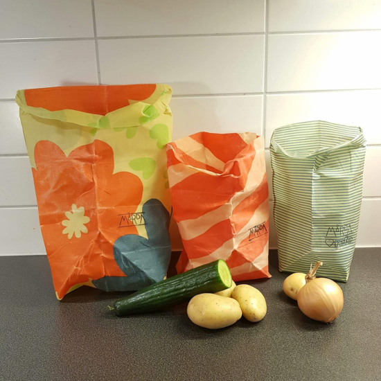 Bivaxpåsar - 3 i olika storlekar