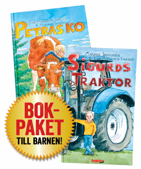 bokpaket - Petras Ko & Sigurds Traktor
