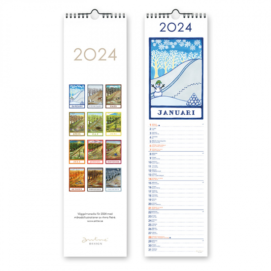 Väggalmanacka 2024