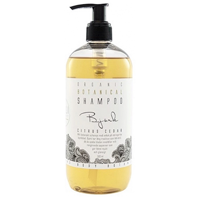 Ekologiskt Schampo Björk med citrus och ceder 500 ml