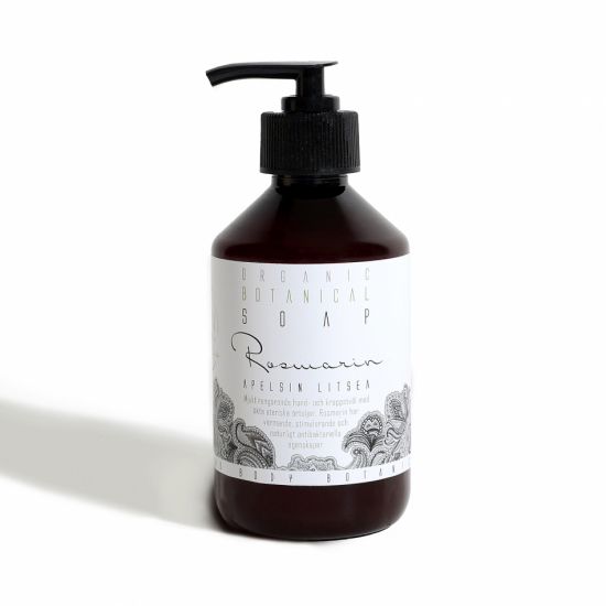 Pumptvål Rosmarin Apelsin ekologisk 250 ml