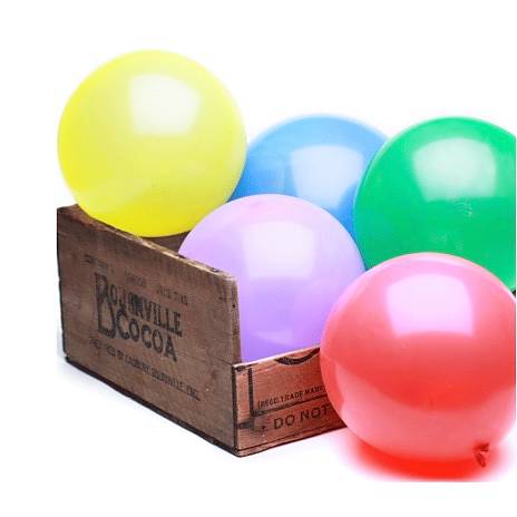 Ballonger av naturgummi FSC-cert. och rättvist tillverkade  1