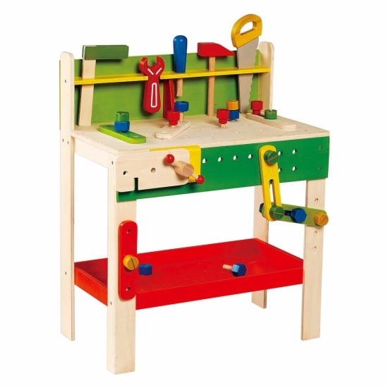 Snickarbänk - barnleksak av trä från Plantoys