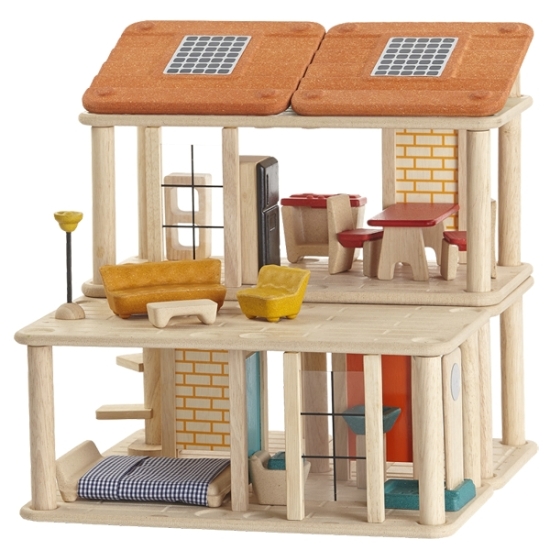 Kreativt & ombyggbart dockhus av trä från Plantoys i gruppen Landshopping.se / Hem & Hantverk / Leksaker hos Landshopping (10093_2246)