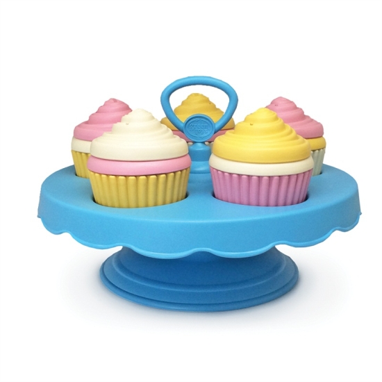 Green Toys Cupcake lekset - leksaksmat för barn i gruppen Landshopping.se / Hem & Hantverk / Barn hos Landshopping (10093_2362)