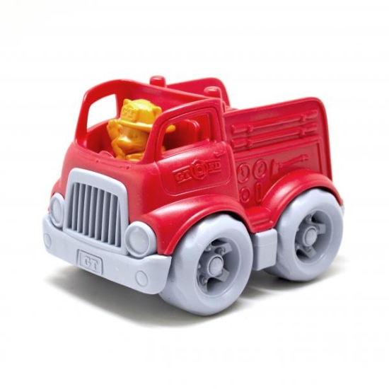 Green Toys Brandbil leksaksbil med brandsoldat i gruppen Landshopping.se / Hem & Hantverk / Leksaker hos Landshopping (10093_2824)