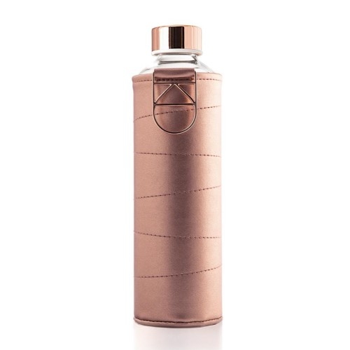 EQUA vattenflaska glas 750ml Mismatch Bronze 1