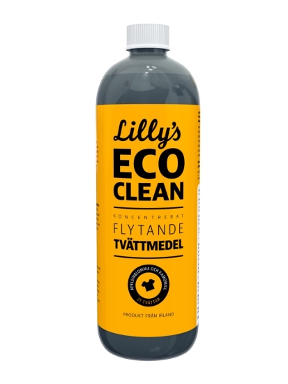 Ekologiskt flytande tvättmedel med Apelsinblom & Kamomill - Lilly´s Eco Clean 1