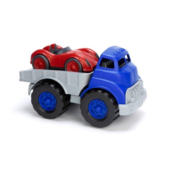 Green Toys Flaklastbil med leksaksbil