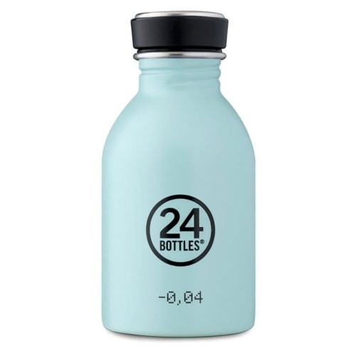 Vattenflaska 250ml Urban Cloud Blue - 24Bottles i gruppen Landshopping.se / Hem & Hantverk / Klimatsmart hos Landshopping (10093_3192)