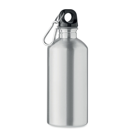 Vattenflaska metall 500ml med karbinhake