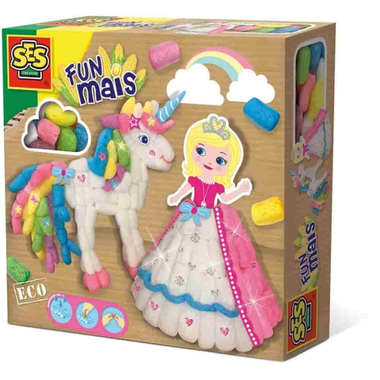 Funmais pysselmaterial prinsessa och enhörning