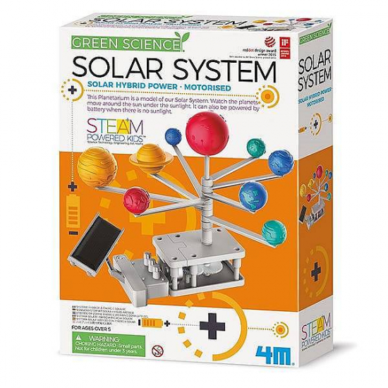 Soldrivet solsystem - hybrid 1