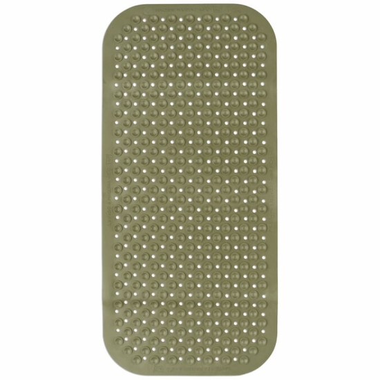 Badkarsmatta av fair trade naturgummi Olive - Fair Zone 1