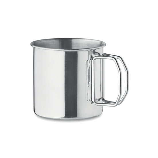 Mugg av rostfritt stål med vikbart handtag i gruppen Landshopping.se / Fritid / Friluftsliv / Utrustning / Laga mat & Äta hos Landshopping (10093_3955)