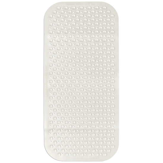 Badkarsmatta av fair trade naturgummi Pearl White - Fair ZoneBlue - Fair Zone i gruppen Landshopping.se / Hem & Hantverk / Trygghet i hemmet hos Landshopping (10093_4020)