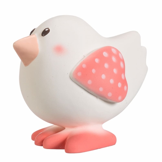 Kiwifågel naturgummi babyleksak