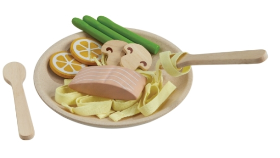 Spaghettitallrik - leksaksmat av trä från Plantoys i gruppen Landshopping.se / Hem & Hantverk / Leksaker hos Landshopping (10093_805)