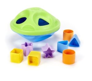 Green Toys UFO sorterare - pedagogisk babyleksak