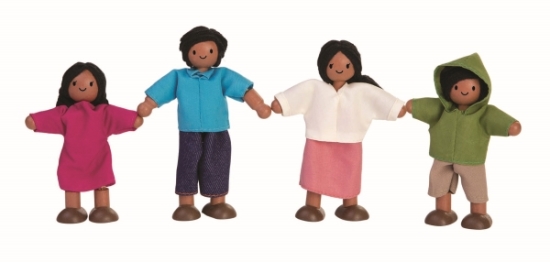 Dockhusfamilj från Plantoys