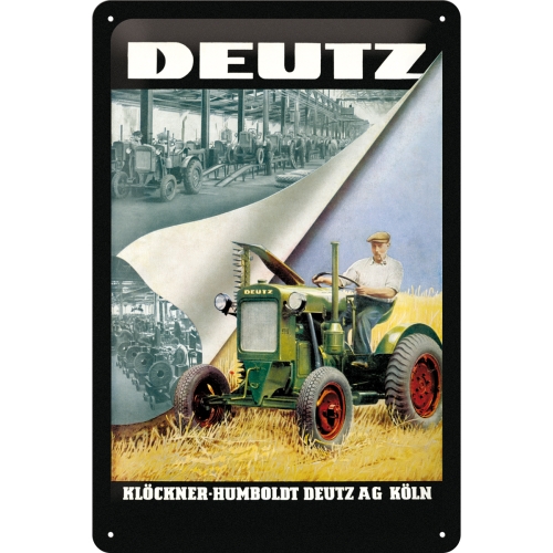 Metallskylt - Deutz 1