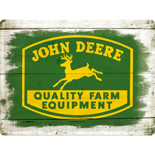 Metallskylt - John Deere