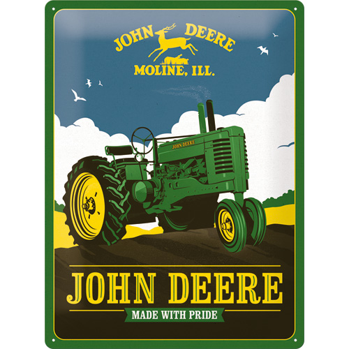 Metallskylt - John Deere  1