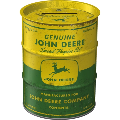 Sparbössa i plåt - John Deere