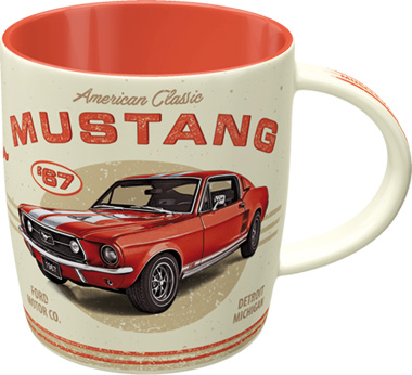 Porslinsmugg - Ford Mustang 1