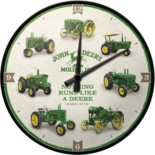 Väggklocka - John Deere
