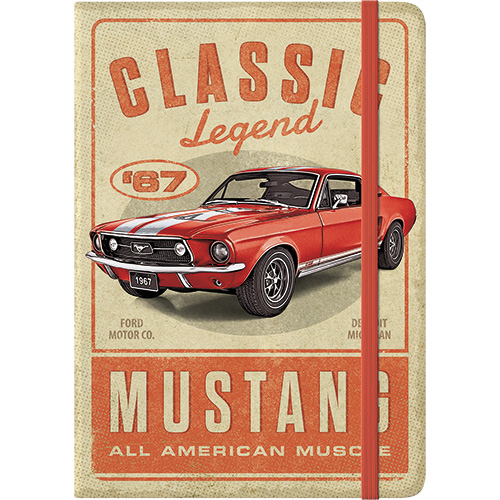 Anteckningsbok Ford Mustang i gruppen Landshopping.se / Böcker / Övriga böcker hos Landshopping (10096_54013)