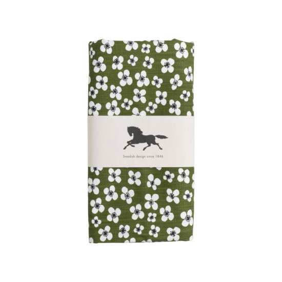 Belle Amie, vaxduk, mörkgrön, 145x220cm i gruppen Landshopping.se / Kök & Matlagning / Dukning & Servering hos Landshopping (10104_102076-0038)